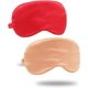 thumbnail image 1 of Silk Satin Sleep Mask with Elastic Strap Travel Eye Sleeping Blindfold for Women Men Levamdar LRWJ551-8, 1 of 7