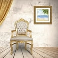 thumbnail image 3 of Reed, Tara 26x26 Gold Ornate Wood Framed with Double Matting Museum Art Print Titled - Beach and Palm Fronds I, 3 of 4