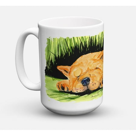 Chow Chow Dishwasher Safe Microwavable Ceramic Coffee Mug 15 ounce SS8526CM15