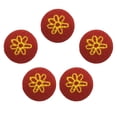 thumbnail image 4 of Botones Cubiertos de Tela Sunnimix Redondos 5 Piezas Decoraciones, 4 of 7