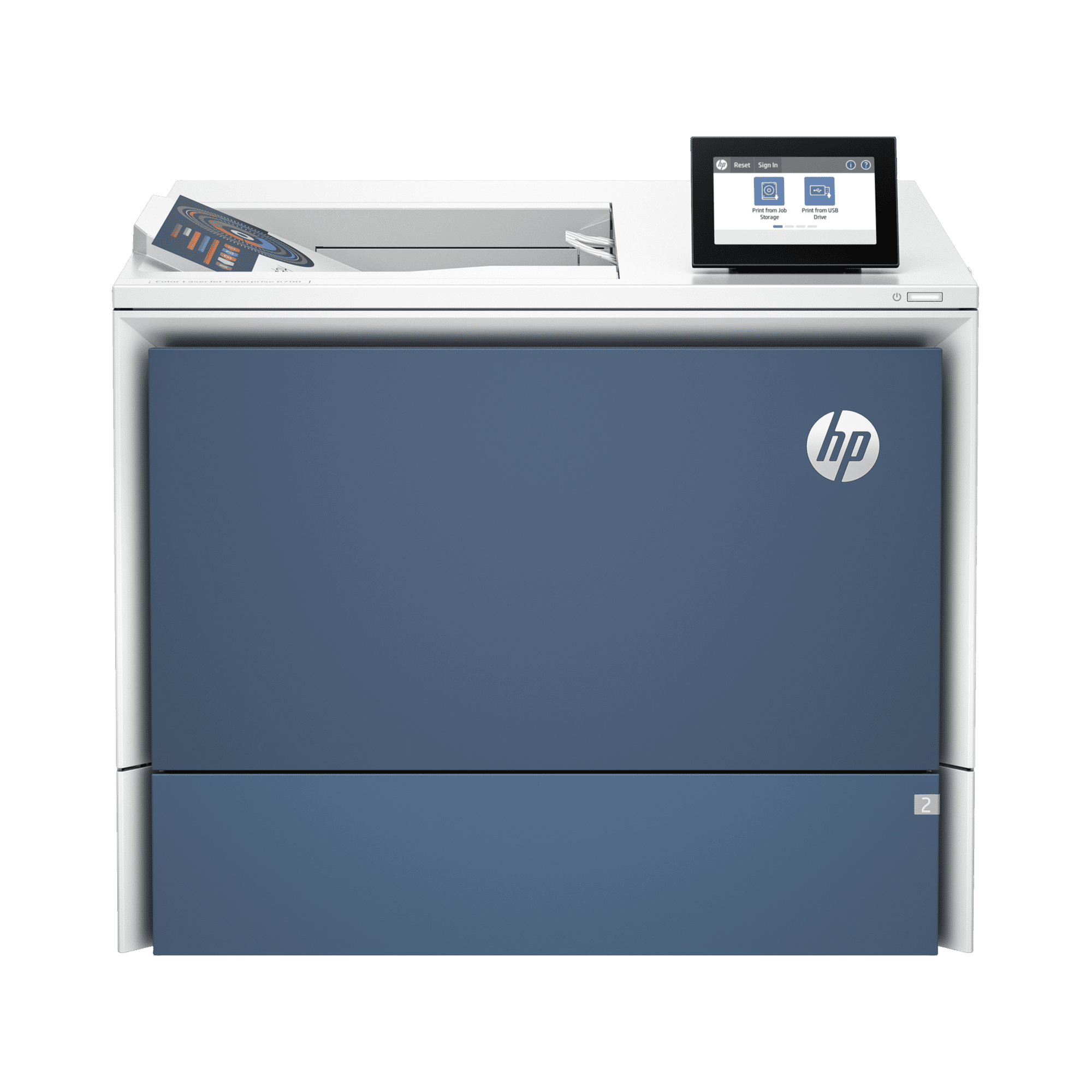 HP LaserJet Enterprise 6700dn Desktop Wireless Laser Printer Color, 6QN33A
