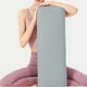 justharion Professionnel Yoga Mitre avec Oreiller Poignée de Transport pour Jambes Yoga Réparateur Gris – image 3 sur 5