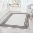 thumbnail image 3 of 5' X 7' Ivory Indoor Outdoor Area Rug, 3 of 10