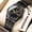 794 BK BK S, variant on Rose Gold Stainless Steel Bracelet Watch Women's Waterproof Luminous Quartz Watch