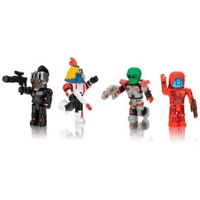 Roblox Celebrity Collection Mischief Night Four Figure Pack Includes Exclusive Virtual Item Walmart Com Walmart Com - roblox champions of roblox action figure 6 pack brand new toys