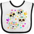 thumbnail image 3 of Inktastic Decorative Skull Party for Day of the Dead Boys or Girls Baby Bib, 3 of 4