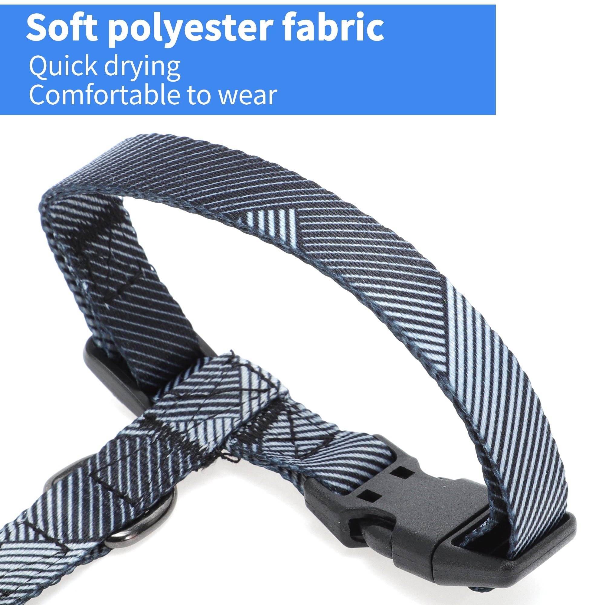 Unique Bargains Cat Harness and Leash Set Escape Proof for Cats Gray