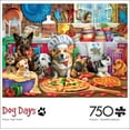 thumbnail image 1 of Buffalo Games - Le puzzle Dog Days - Pizza Time Pups - en 750 pièces, 1 of 5