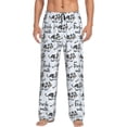 thumbnail image 1 of Fotbe Cow With Fresh Milk Pantalones de Pijama para Hombre, Pantalones de Dormir, Pantalones de Casa con Cintura Ajustable y Bolsillos-Large, 1 of 6