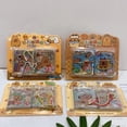 thumbnail image 4 of 4Set Capybara Quicksand Mini Notebook Set Cartoon Portable Hand Account Book School Stationery Children's day gifts, 4 of 7