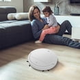 thumbnail image 4 of SPOORYYO Robot Vacuum And Mop, 3 in 1 Cleaning Robot with 1800Pa Strong Suction, 2.8 Inch Thin Design for Hard Floors, 90 Min Runtime, Smart Home Vacuum Cleaner for Pet Hair and Debris, 4 of 4