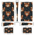 thumbnail image 3 of Skin Sticker for PS5 Slim Standard Disc Digital Edition Console and Controllers Decals for Playstation 5 (Dark Cute Bear Pattern,PS5 Disc Edition), 3 of 5