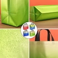 thumbnail image 6 of 12Pcs 4 Color Gradient Medium Gift Bags Reusable Iridescent Finish Non-Woven Cloth Bags with Handles Party Favor Bag, 6 of 6