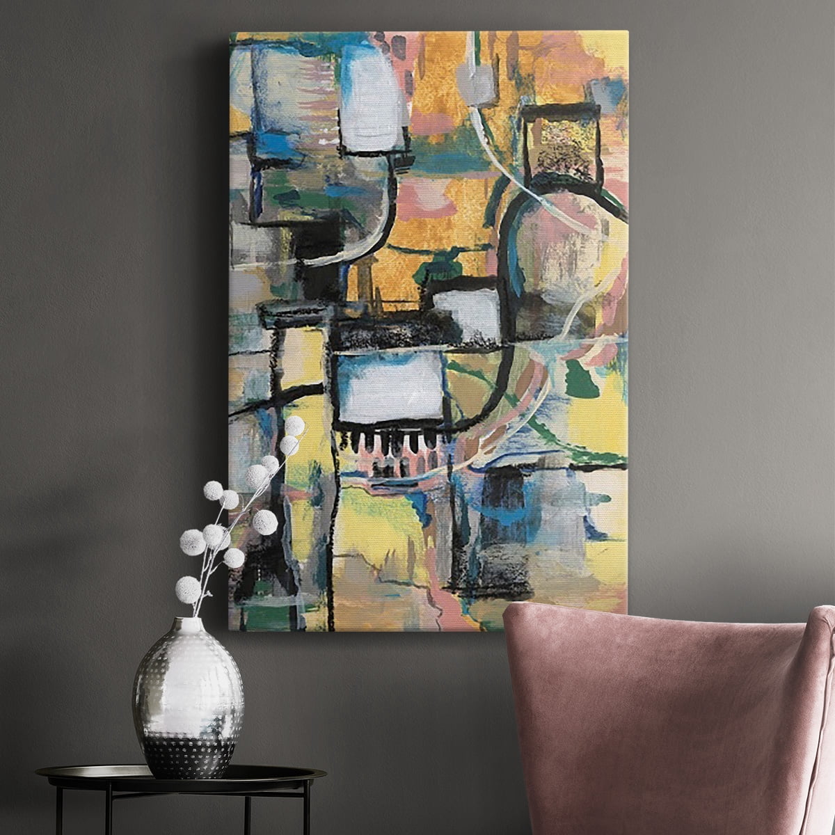 Memory Screen II Premium Gallery Wrapped Canvas - Ready to Hang