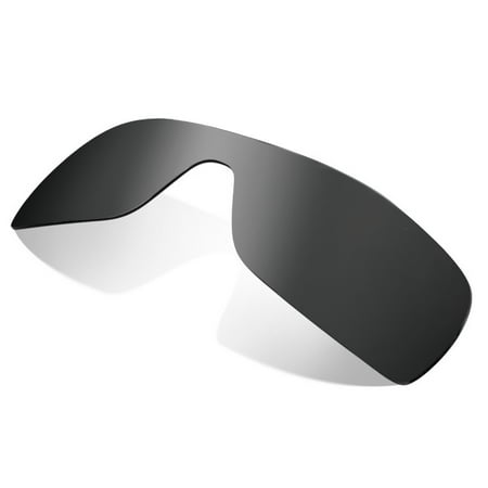 Replacement Lenses Compatible with OAKLEY Batwolf Polarized Silver Mirror