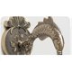 thumbnail image 3 of Reloj de pared lateral doble con forma de carpa de la suerte, luz de lujo, decorativo, for sala de estar y pasillo, reloj de pared Retro europeo, 3 of 8