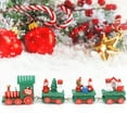 thumbnail image 3 of Decoración del tren de Navidad, lindo tren de Navidad Tren de Navidad Juego de tren de Navidad Eleva tu experiencia, 3 of 12