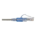 thumbnail image 4 of Monoprice SlimRun - Câble de Raccordement - RJ-45 (M) à RJ-45 (M) - 5 ft - UTP - CAT 6a - Sans Attache, Torsadé - Gris (Lot de 10), 4 of 4
