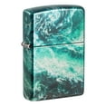 thumbnail image 1 of Zippo 48621 Briquet de Poche Coupe-Vent Blanc Mat à Motif Ondulé Rogue, 1 of 7