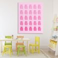thumbnail image 3 of Stupell Industries Eclectic Gradient Pastel Pink Bears Canvas Art, 36 x 48, by LISH Creative, 3 of 8