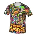 thumbnail image 2 of My Singing Monsters Men's Short-Sleeve T-Shirt Summer Casual Tee Top Breathable Crewneck T-Shirt Small, 2 of 7