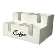 thumbnail image 4 of DOLITY Coffee Station Organizer Condiment Organizer for Restaurant Countertop Party White, 4 of 8