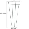 thumbnail image 3 of Garden Climbing Support Frame Creative Flower Pot Stand Climbing Pergola Metal Wrought Fixed Pole, 3 of 7