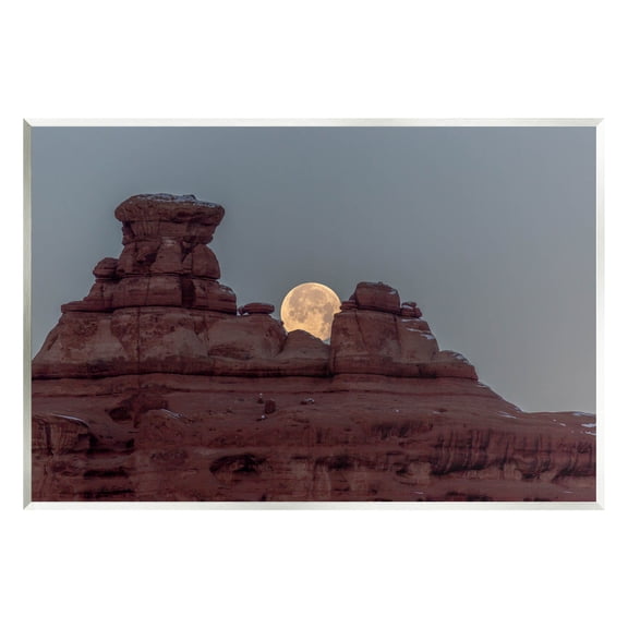Desert Mesa Moonlit Night Landscape Landscape Photograph Unframed Art Print Wall Art