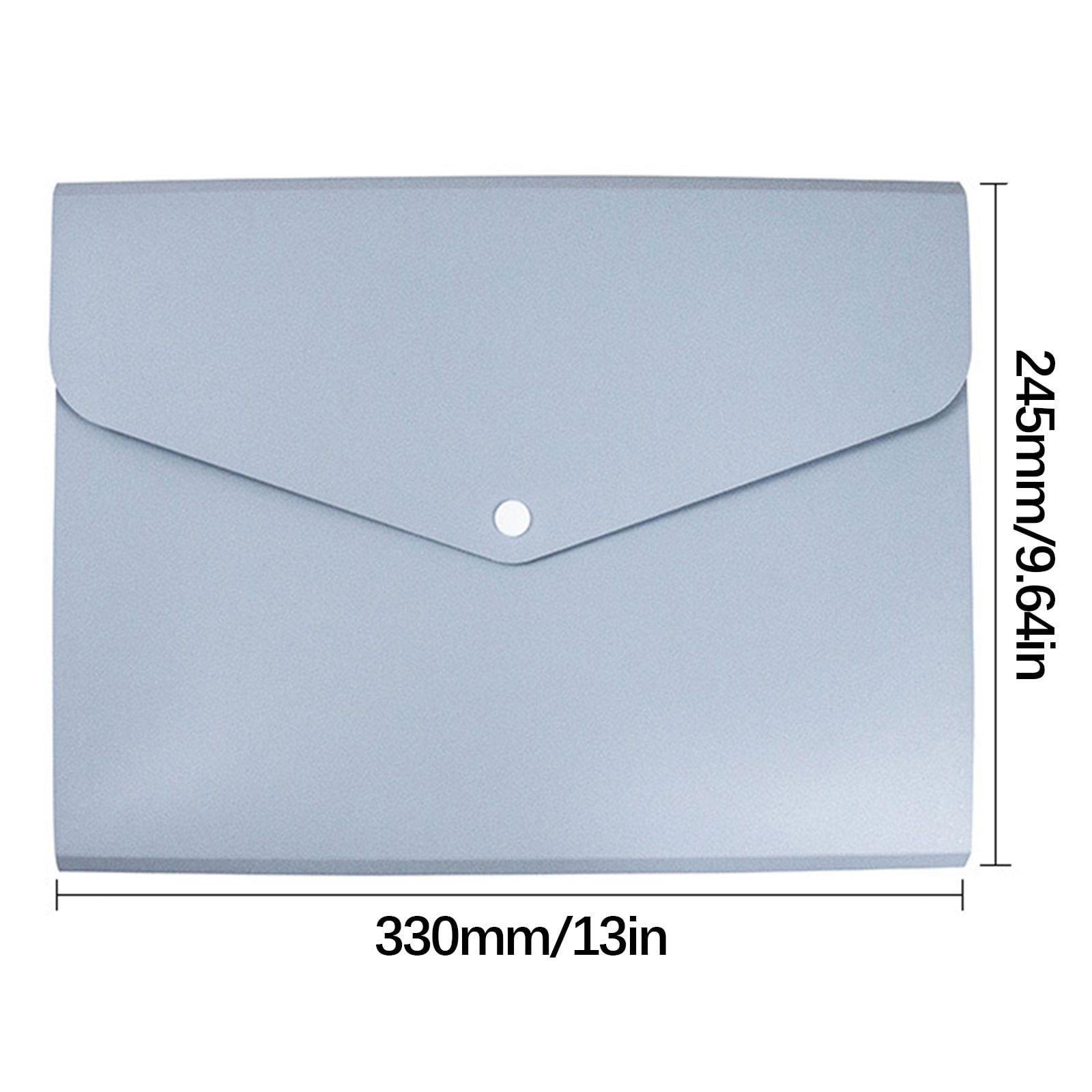 AuroraX Expandable Accordion Folders with 5 Pockets,Blue Decorative 8.5x11 in Letter Size File Folders Waterpoof for Office Business Supplies
