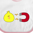 thumbnail image 4 of Inktastic Chick Magnet Boys or Girls Baby Bib, 4 of 4