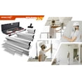 thumbnail image 2 of Drywall Skimming Blade Set: 12", 24", & 32" Stainless Steel Blades, 34"-81" Extension Handle, Spare Blades, Roller & Putty Knife with Storage Box, 2 of 15