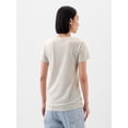 thumbnail image 2 of Playera GAP para mujer cuello redondo Love gris XS, 2 of 2