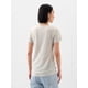 thumbnail image 2 of Playera GAP para mujer cuello redondo Love gris XS, 2 of 2