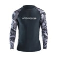 thumbnail image 3 of Camisa de natación para hombre, manga larga, para surfear, navegar, surfear y practicar deportes acuáticos. XL, 3 of 9