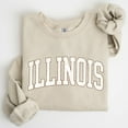 thumbnail image 1 of Illinois, Football, Sports, Jour de Match, Grand Jeu, Touchdown, Fête de Tailgate, Université, Col - Blanc - 2TG, 1 of 1