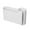White, variant on Wall Mounted Bag Holder Organizer Durable Waste Dispenser With Lid For Kitchen Bathroom Storage Home Textile