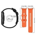 thumbnail image 3 of Pulsera de silicona deportiva de color sólido a prueba de sudor con ajuste cómodo y amplia compatibilidad compatible con Smartwatch, 3 of 6