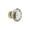 Lifetime Brass, variant on Grandeur Vers-Crys-Knob Versailles 1-3/8" Restoration Vintage Fluted Crystal Cabinet Knob