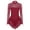 Wine_Red, variant on inhzoy Women's Floral Lace Lyrical Dance Dress Mock Neck Ballet Dance Leotard Dresses Teal X-Large