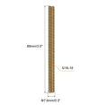 thumbnail image 2 of Uxcell 40pcs Fully Threaded Rods 5/16 x 3-1/2 Inch for Mounting Assembly Fastening, Colorful Zinc, 2 of 5