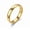 Gold, variant on 4Mm Silver Gold Plated Stainless Steel Men Women Wedding Ring Band Size R60