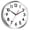 B_silver-12 Inch, variant on Wall Clock 10 Inch Silent Non-ticking Modern Clocks Operated - Analog Small Classic For Office Home Bathroom Kitchen Bedroom School Living Room(black)