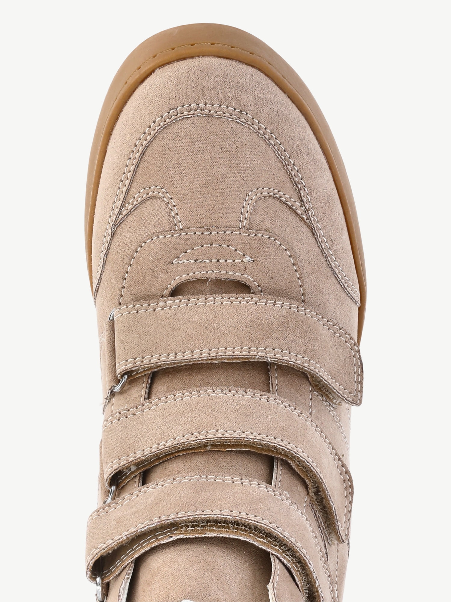 No Boundaries Women's Wedge Sneakers