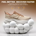thumbnail image 2 of ALLSWIFIT Women's Road Running Shoes Cushion Tennis Shoes Non-Slip Comfortable Lightweight Gym Workout Athletic Arch Support Walking Sneakers Active5K, 2 of 9