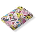 thumbnail image 5 of Sanrio Hello Kitty & Friends Rainbow Magic Kids Silk Touch Throw Blanket, 5 of 6