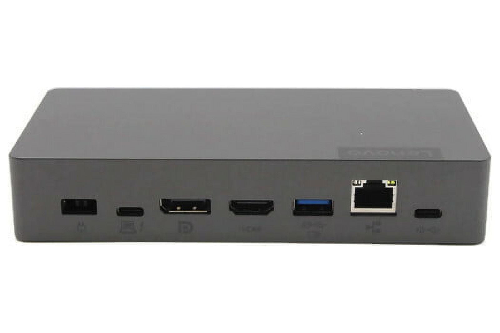 Lenovo ThinkPad USB 3.0 Ultra Dock - Renewed Docking Station With 45W Adapter