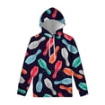 thumbnail image 4 of Sudadera con capucha con estampado de bolos de dibujos animados coloridos para hombres, sudaderas deportivas con estampado 3D para niños, sudaderas casuales de manga larga con capucha, 4 of 4