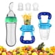 thumbnail image 1 of Juego de Chupón Alimentador para Bebé, Azul, de Silicona Libre de BPA, 1 of 7