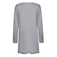 thumbnail image 5 of IROINNID Cardigan for Women Open Front Lightweight Solid Color Long Sleeve Casual Outerwear Cardigan with Pocket,Gray, 5 of 5
