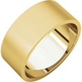 thumbnail image 6 of 8mm Flat Band in 14k Yellow Gold - Size 7.5, 6 of 7